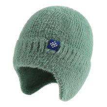 Winter versatile knitted hat for women with ear protection and elastic hood for warmth, cold resistance, and windproof riding