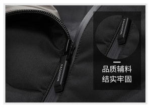 New Men's Lightweight Duck Down Jackets 2025 Autumn Winter Business Casual Warm Puffer Coat Windproof Solid Padded Tops Clothing