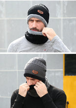 Winter Hats For Men Skullies Beanie Hat Winter Cap Men Women Wool Scarf Caps Balaclava Mask Bonnet Knitted Hat Gorras