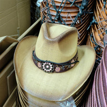 New cowboy hat women men fashion western knight hat embroidery accessories travel sun hat