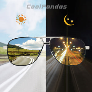 2022 Top Brand Vintage Square Photochromic Sunglasses Men Polarized Women Anti-Glare Driver&#39;s Sun Glasses For Men Oculos de sol