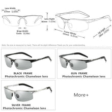 LIOUMO Retro Pilot Photochromic Polarized Sunglasses Men All-weather Anti-glare HD Driving Glasses oculos de sol feminino UV400