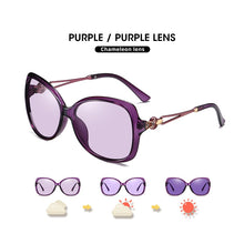 LIOUMO New Fashion Oversized Sunglasses Women Chameleon Polarized Female Glasses Photochromic Driving Eyewear UV400 zonnebril