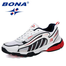 BONA Men Running Sport Shoes Lightweight Breathable