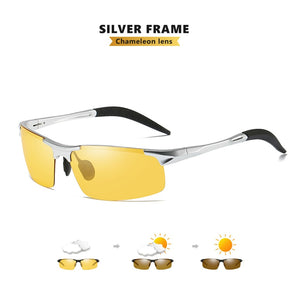 Top Anti-glare Day Night Vision Glasses For Driving Men Polarized Sunglasses Photochromic Driver Goggles Glasses zonnebril heren