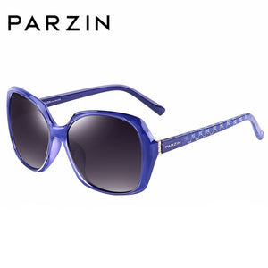 PARZIN Brand Designer Big Frame Sunglasses Shades For Women Fashion Oval Frame Real Quality Female Polarized Sunglasses