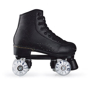 Flash Wheel Roller Skates Double Line Skates Women Adult With LED Lighting