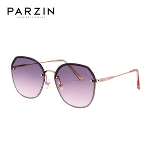 PARZIN Nylon Sunglasses Women Driving Glasses Women Shimmering Powder Design Party High Quality Lunette De Soleil Femme 8261