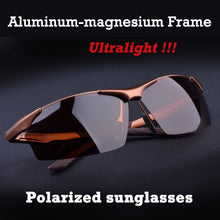 Hot Aluminum magnesium alloy men's polarized  fashion driving sunglasses