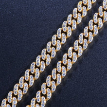 Micro Pave CZ Cuban Link Bracelet  Men's 7-8inch  Miami Bracelet With Box Clasp