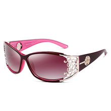 PARZIN Luxury Vintage Fashion Women Polarized Sunglasses Ladies Driving Dark Shades Hollow Lace Feminine Trendy UV400 Eyewear