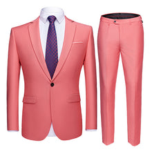 Shenrun Men Suits 2 Pieces Jacket Pants Business Uniform Office Suit Wedding Groom Tuexdo Slim Fit Single Button Casual Formal