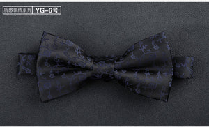 Men formal dresses ribbon neck bow tie for men classic