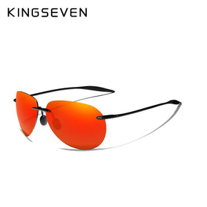 KINGSEVEN 2019 Men   Ultralight  Rimless Sunglasses