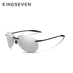 KINGSEVEN 2019 Men   Ultralight  Rimless Sunglasses