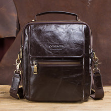 Men Messenger Briefcase Genuine Leather Crossbody Bags
