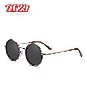 20/20 Unisex Brand Design Polarized Sunglasses  Alloy Round Frame UV400
