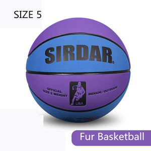 Soft Microfiber Basketball Size 7 Wear-Resistant Anti-Slip,Anti-Friction Professional Basketball Ball
