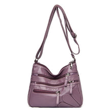 High Quality Women's Soft PU Leather Shoulder Bags Multi-Layer Classic Crossbody Bag
