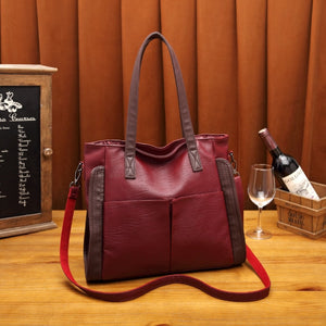 Women 2021 Crossbody Big Leather Luxury Handbags