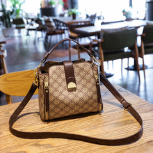 Women Top Handle Luxury  Phone Shoulder Crossbody PU Leather Vintage Fashion Small Plaid Handbags