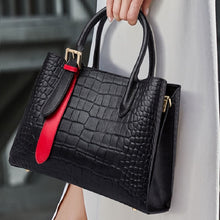 ZOOLER Brand 2022 Designer HOT Genuine Leather Women Tote Bags Crocodile Patton