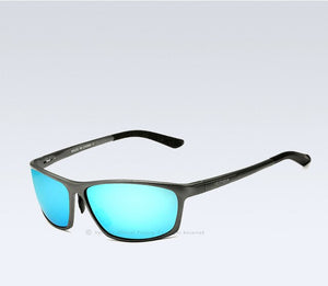 VEITHDIA Brand Designer Aluminum Men's Polarized Sunglasses  Men Blue Mirror  Goggle